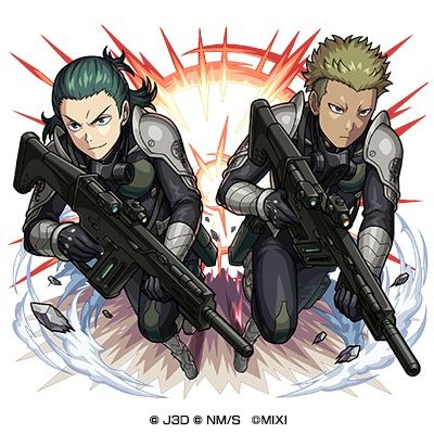 火属性　★6 防衛隊員 葵＆ハルイチ （進化） CV：武内駿輔（神楽木葵） 河本啓佑（出雲ハルイチ）