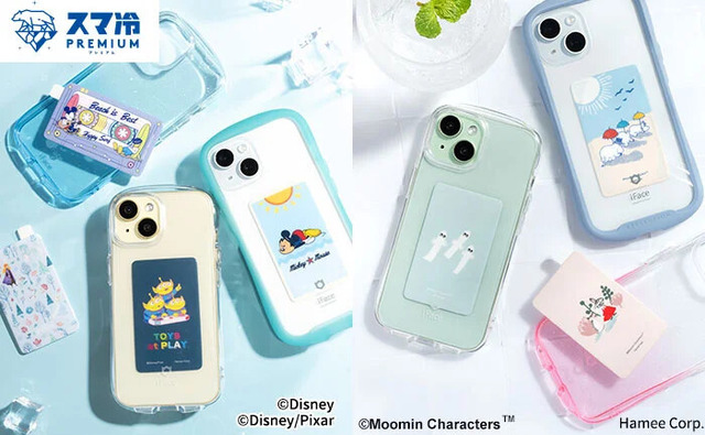 ムーミン、ディズニー＆ピクサーキャラクターの「スマ冷え Premium」（C）Dicney（C）Dicney/Pixar