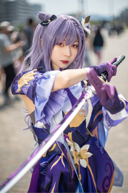 刻晴『原神』／えこぴ（X：@_echo_11）