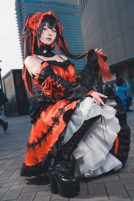 時崎狂三「デート・ア・ライブ」／月海つくね（X：@XaiabP）