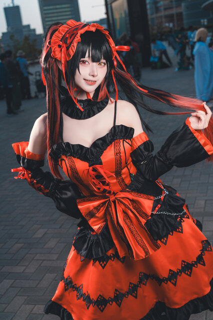 時崎狂三「デート・ア・ライブ」／月海つくね（X：@XaiabP）