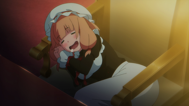 『魔王軍最強の魔術師は人間だった』第1話「不死旅団長アイク」先行場面カット（C）羽田遼亮・アナジロ／双葉社・魔王軍最強の製作委員会