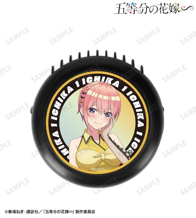 『五等分の花嫁∽』rockin’starコラボ 描き下ろし ロックアイドルver. ハンディファン