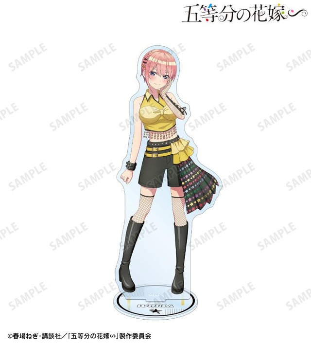 『五等分の花嫁∽』rockin’starコラボ 描き下ろし ロックアイドルver. BIGアクリルスタンド