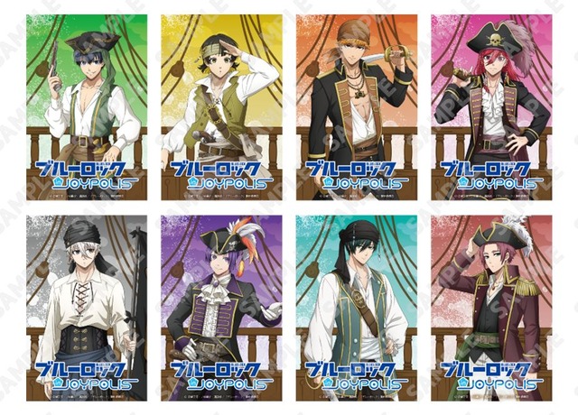 「ブルーロック in JOYPOLIS 2」参加賞：トレーディングクリアカード（C）金城宗幸・ノ村優介・講談社／「ブルーロック」製作委員会