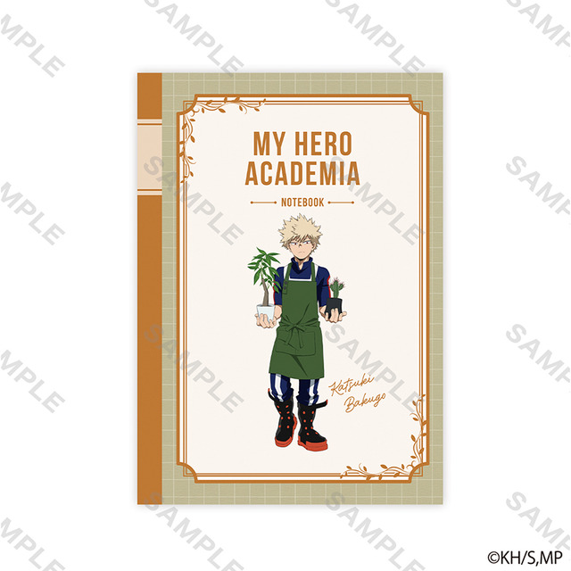 「『僕のヒーローアカデミア THE MOVIE ユアネクスト』公開記念フェアinハンズ」B5ノート（全6種／各880円）