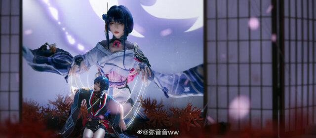 雷電将軍『原神』／弥音音（Weibo：弥音音Ww）