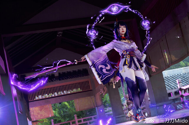 雷電将軍『原神』／三刀刀（Weibo：三刀刀Miido）