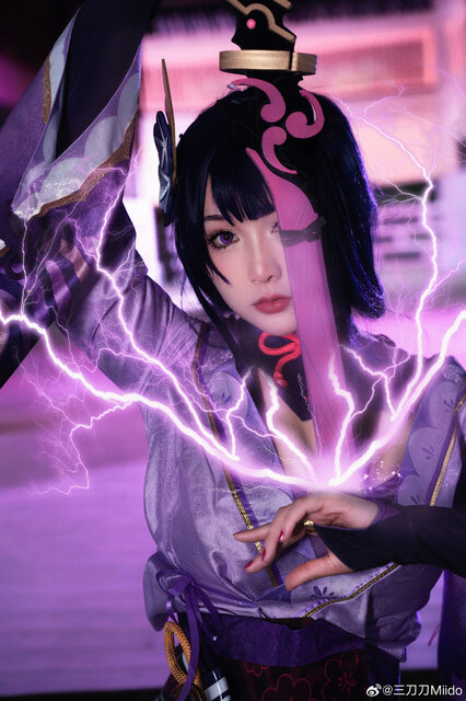 雷電将軍『原神』／三刀刀（Weibo：三刀刀Miido）