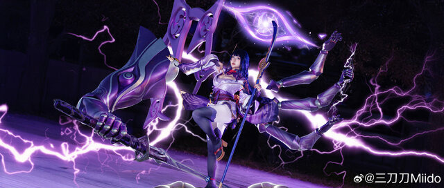 雷電将軍『原神』／三刀刀（Weibo：三刀刀Miido）
