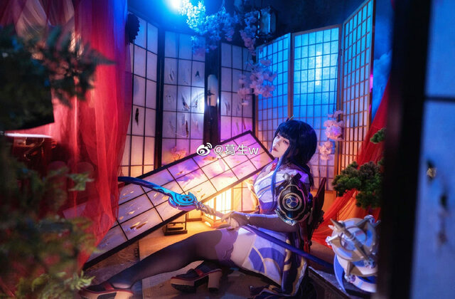 雷電将軍『原神』／葛生（Weibo：葛生w）