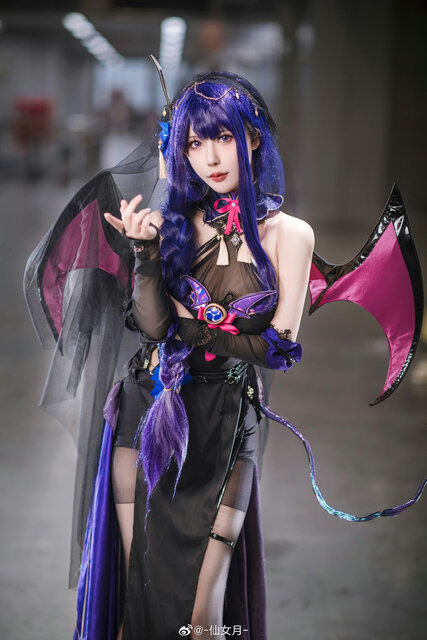 雷電将軍『原神』／仙女月（Weibo：-仙女月-）