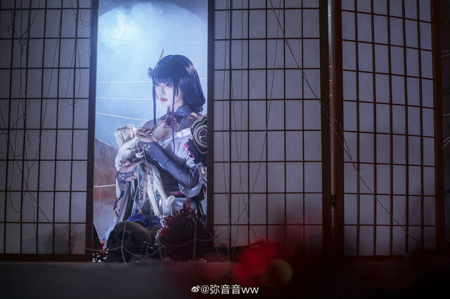 雷電将軍『原神』／弥音音（Weibo：弥音音Ww）