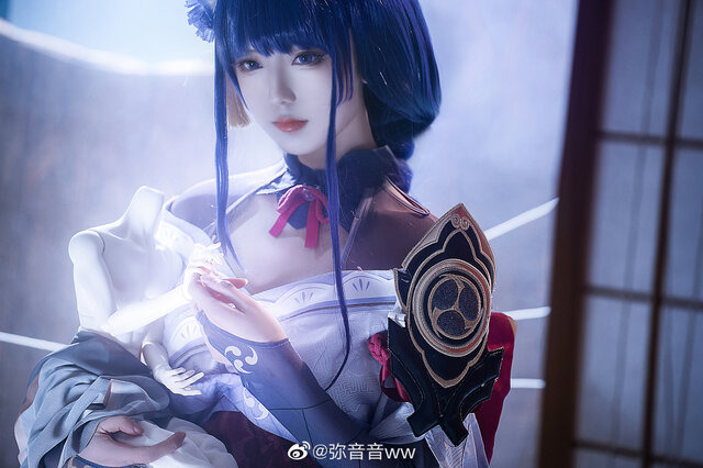 雷電将軍『原神』／弥音音（Weibo：弥音音Ww）