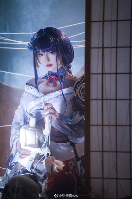 雷電将軍『原神』／弥音音（Weibo：弥音音Ww）