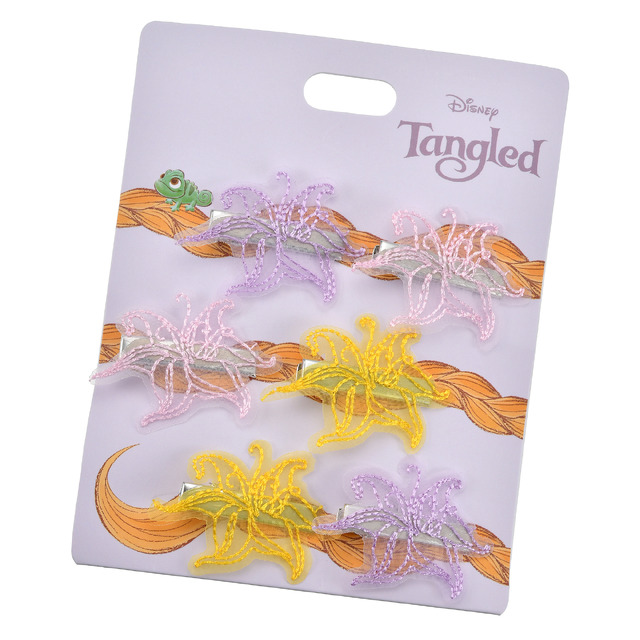 ディズニーストア「塔の上のラプンツェル ヘアクリップ セット SUMMER FESTIVAL」（C）Disney