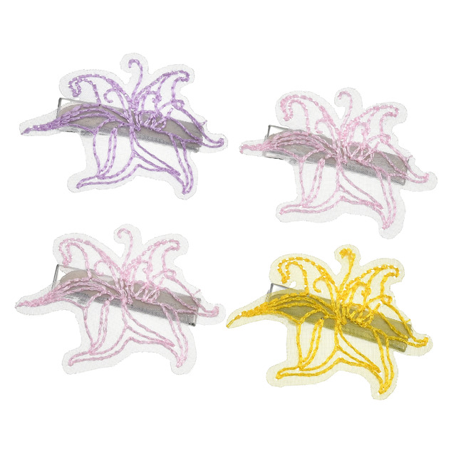 ディズニーストア「塔の上のラプンツェル ヘアクリップ セット SUMMER FESTIVAL」（C）Disney