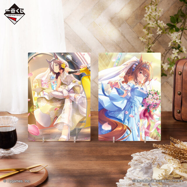 『ウマ娘』新作一番くじ発売！劇場版で活躍するポッケ、タキオン、カフェが勝負服姿でフィギュア化