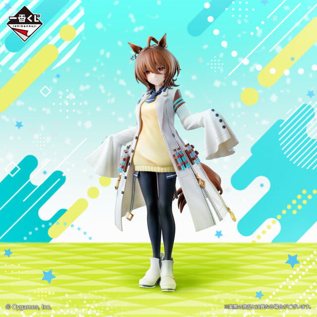 『ウマ娘』新作一番くじ発売！劇場版で活躍するポッケ、タキオン、カフェが勝負服姿でフィギュア化