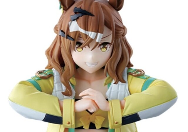『ウマ娘』新作一番くじ発売！劇場版で活躍するポッケ、タキオン、カフェが勝負服姿でフィギュア化