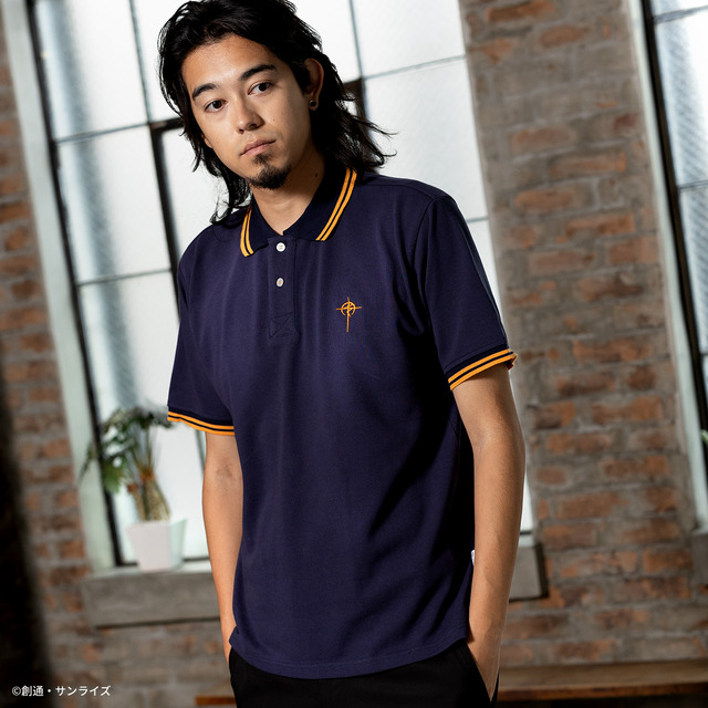 STRICT-G 「ガンダムシリーズ」リブライン入りポロシャツ