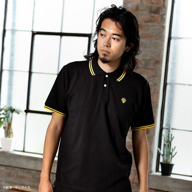 STRICT-G 「ガンダムシリーズ」リブライン入りポロシャツ