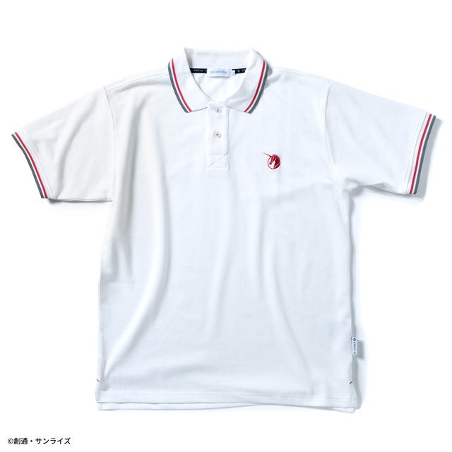 STRICT-G 「ガンダムシリーズ」リブライン入りポロシャツ