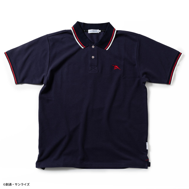 STRICT-G 「ガンダムシリーズ」リブライン入りポロシャツ