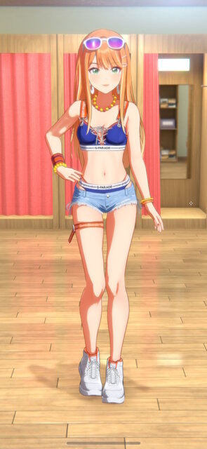 『学マス』水着衣装の花海咲季が“腹筋バキバキ”で話題に―他アイドルと見比べても圧倒的な割れっぷり