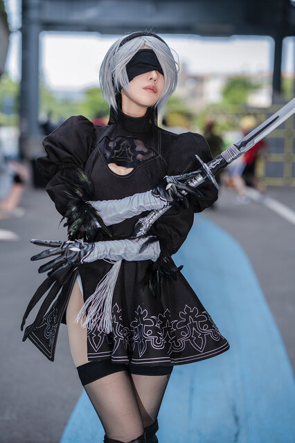 2B『NieR:Automata』／寝る子（X：@neruko_kanade_）