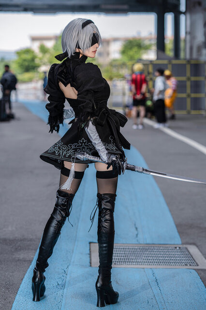 2B『NieR:Automata』／寝る子（X：@neruko_kanade_）