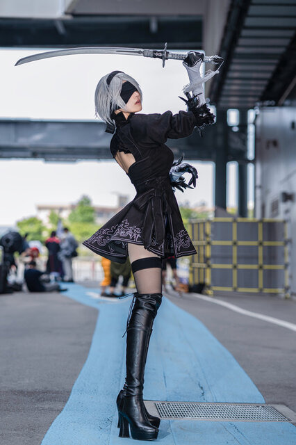 2B『NieR:Automata』／寝る子（X：@neruko_kanade_）