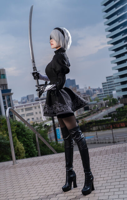 2B『NieR:Automata』／寝る子（X：@neruko_kanade_）