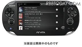 PS Vita本体を縦に持てば縦画面、横に持てば横画面に自動切り換え可能