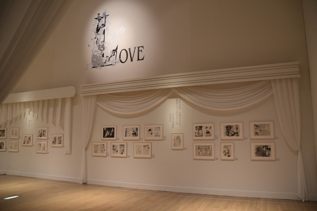 「CLAMP展」内部の様子(C)CLAMP・ShigatsuTsuitachi CO.,LTD.(C)C,ST/CEP