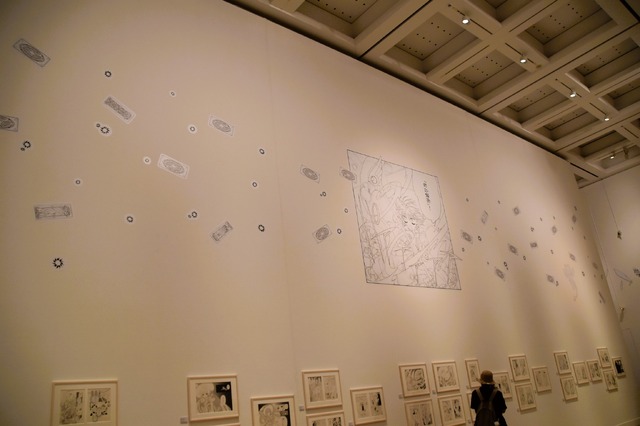 「CLAMP展」内部の様子(C)CLAMP・ShigatsuTsuitachi CO.,LTD.(C)C,ST/CEP
