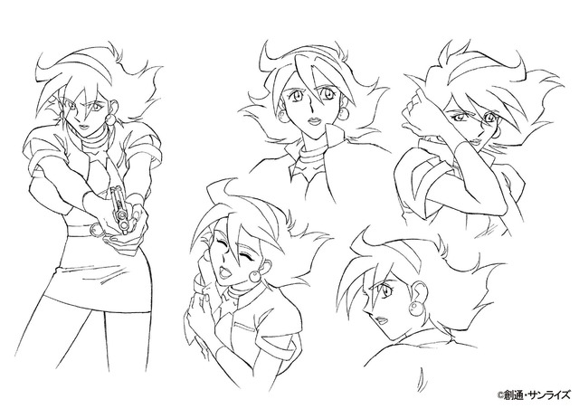 30周年記念オフィシャルブック テレビ本編の設定資料（C）創通・サンライズ