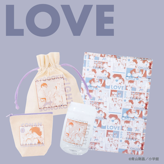 「名探偵コナン×3COINS」グッズ一覧（C）青山剛昌／小学館