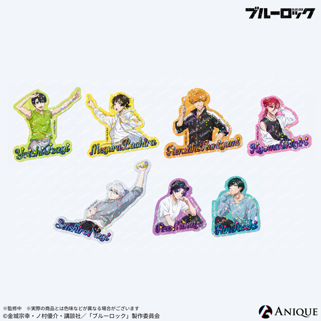 「『ブルーロック』描き下ろしイラスト【HOSHIZORA】ホログラムステッカー」（C）金城宗幸・ノ村優介・講談社／「ブルーロック」製作委員会