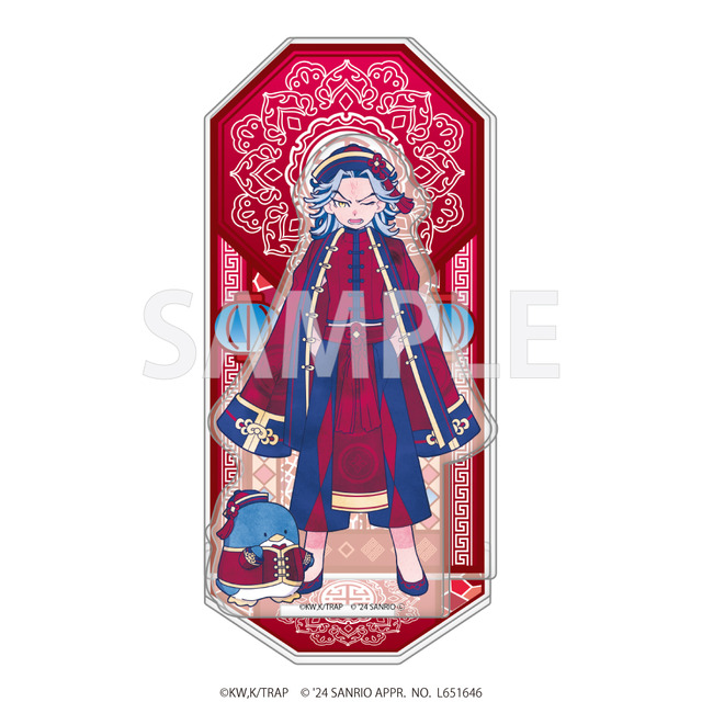 背景付きアクリルスタンド