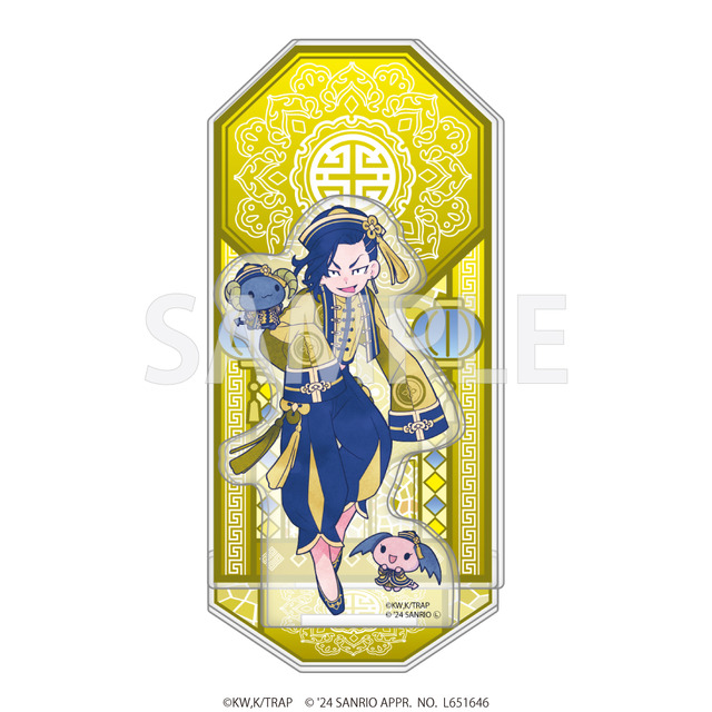 背景付きアクリルスタンド