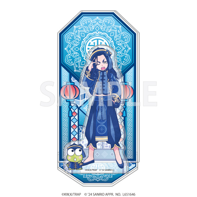 背景付きアクリルスタンド