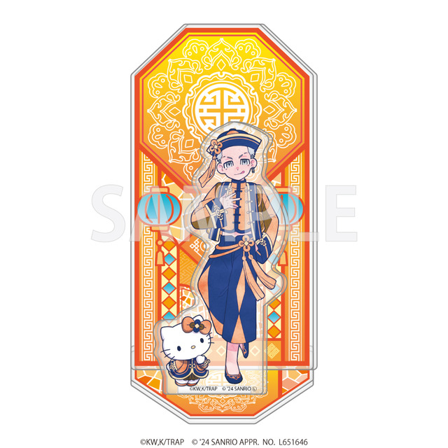 背景付きアクリルスタンド