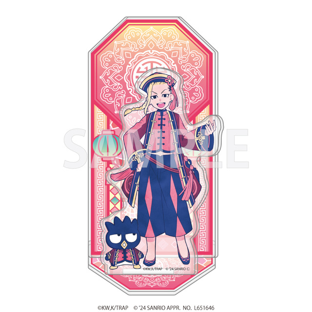 背景付きアクリルスタンド