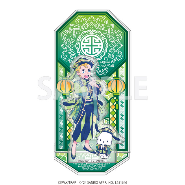 背景付きアクリルスタンド