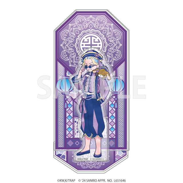 背景付きアクリルスタンド