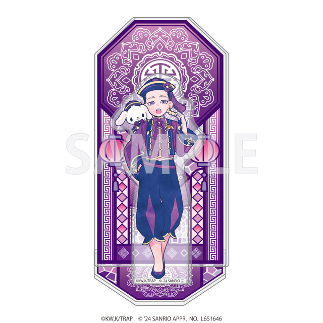 背景付きアクリルスタンド