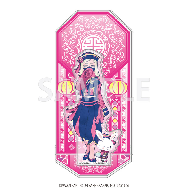 背景付きアクリルスタンド