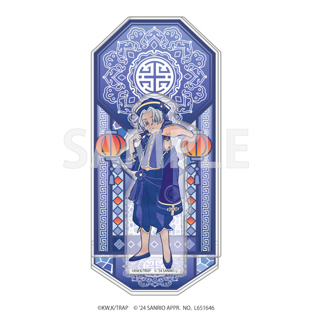 背景付きアクリルスタンド