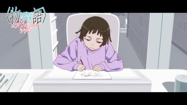 『〈物語〉シリーズ オフ&モンスターシーズン』第2話「なでこドロー 其ノ壹」先行カット（C）西尾維新／講談社・アニプレックス・シャフト